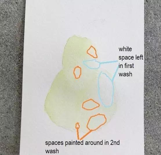 水彩密密麻麻的小花怎么留白,水彩留白法教程