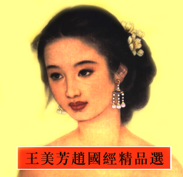 国画名家杨淑涛工笔仕女画欣赏,赵国经工笔仕女画作品欣赏