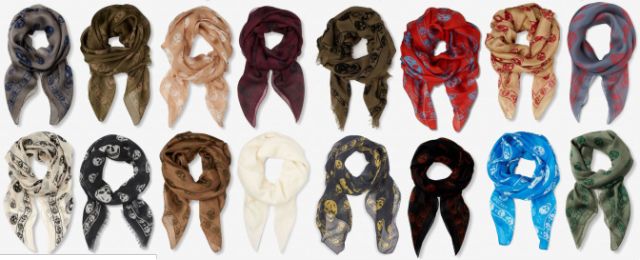 10款平价时髦又保暖的围巾,大牌时尚围巾lv