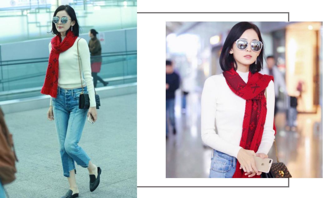 10款平价时髦又保暖的围巾,大牌时尚围巾lv