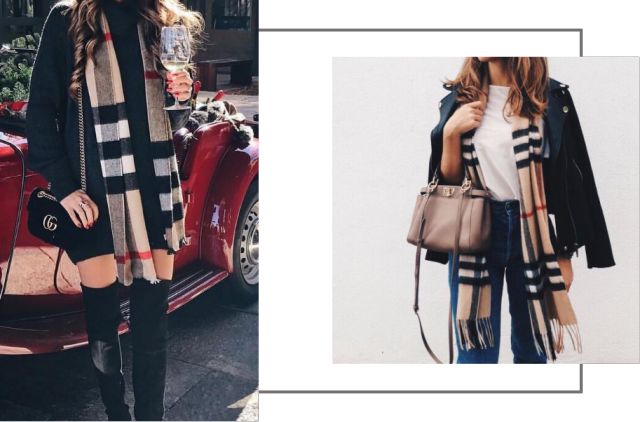 10款平价时髦又保暖的围巾,大牌时尚围巾lv