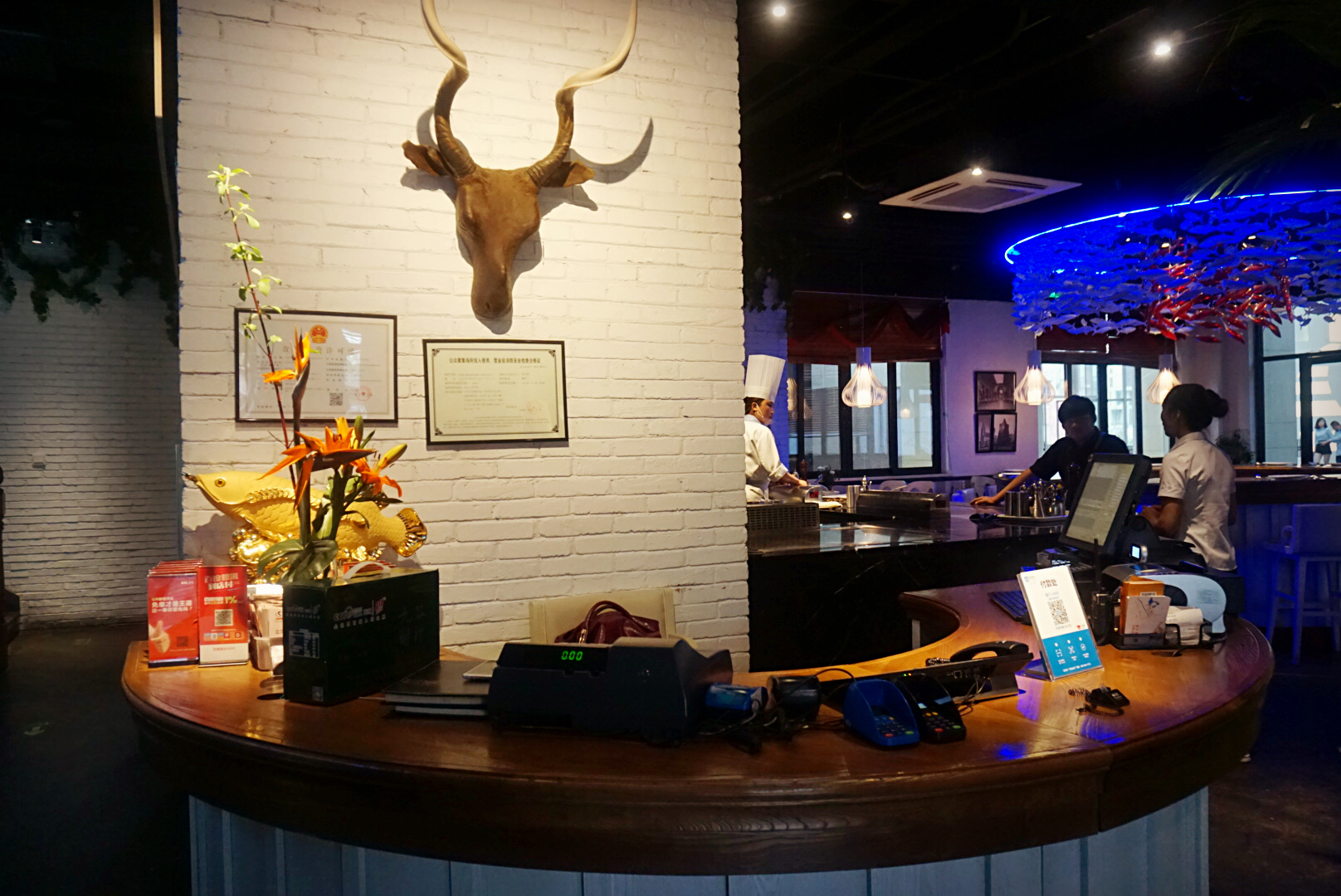 蓝色港湾自助铁板烧,蓝色港湾铁板烧自助