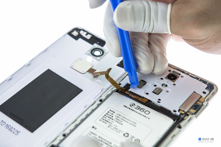 拆解360,360f4手机