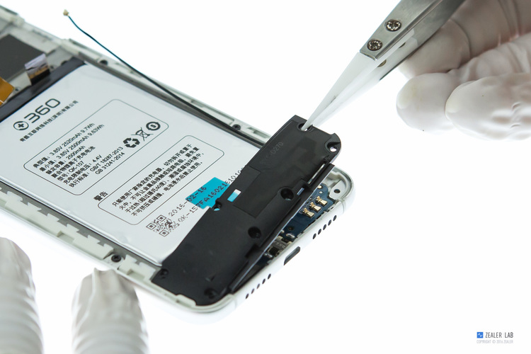 拆解360,360f4手机