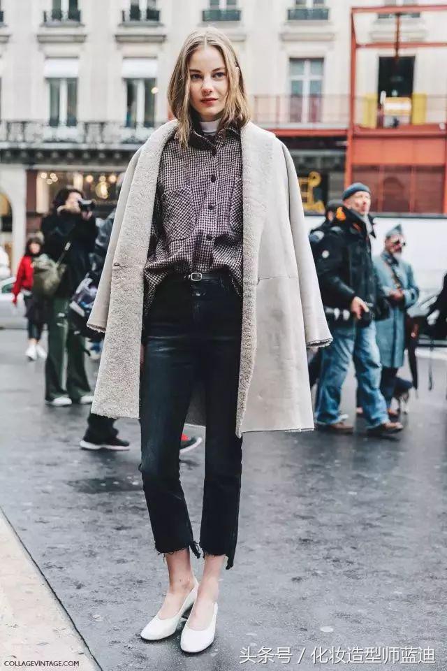 男士圆领毛衣衬衫正确穿法,毛衣衬衫叠穿搭配什么裤子