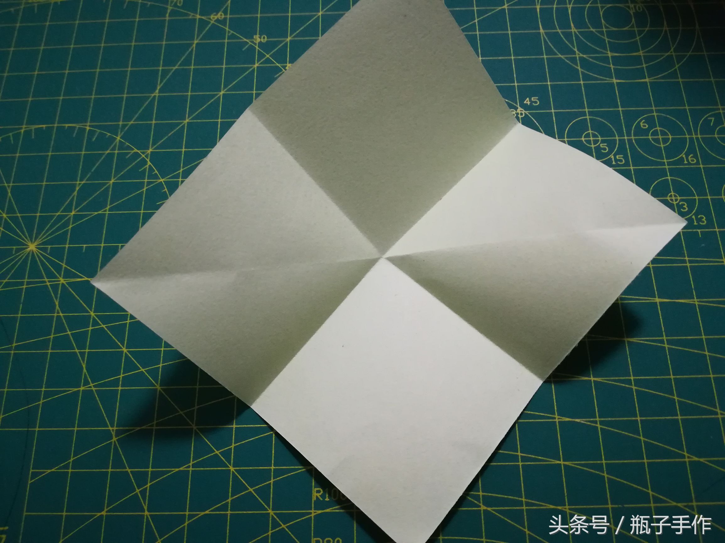 手工diy折纸ins蝴蝶结,手工折纸蝴蝶结详细慢教程