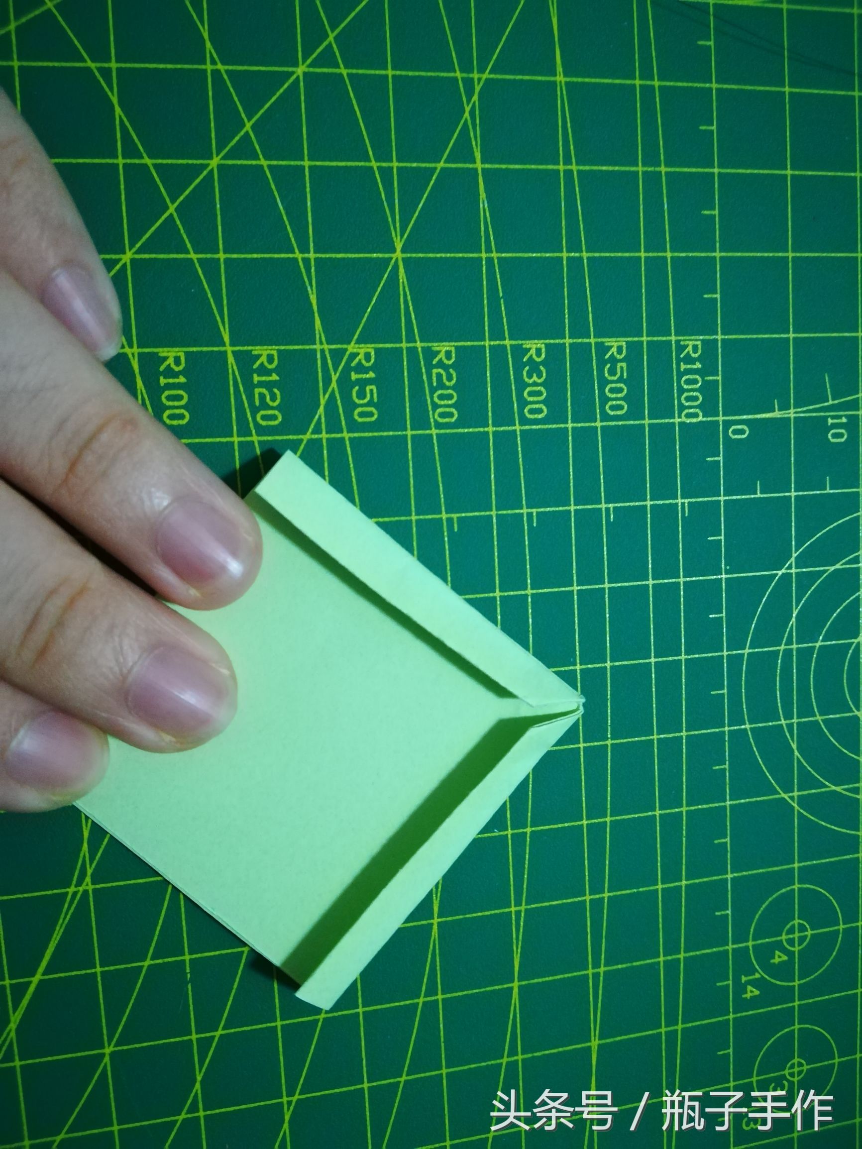 手工diy折纸ins蝴蝶结,手工折纸蝴蝶结详细慢教程