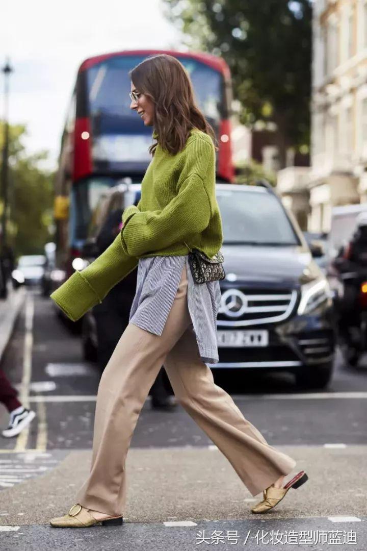 男士圆领毛衣衬衫正确穿法,毛衣衬衫叠穿搭配什么裤子