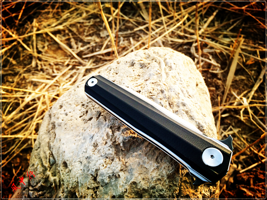 外形优雅的折叠小宝剑，STEDEMON时代C05双刃*刀折**试玩