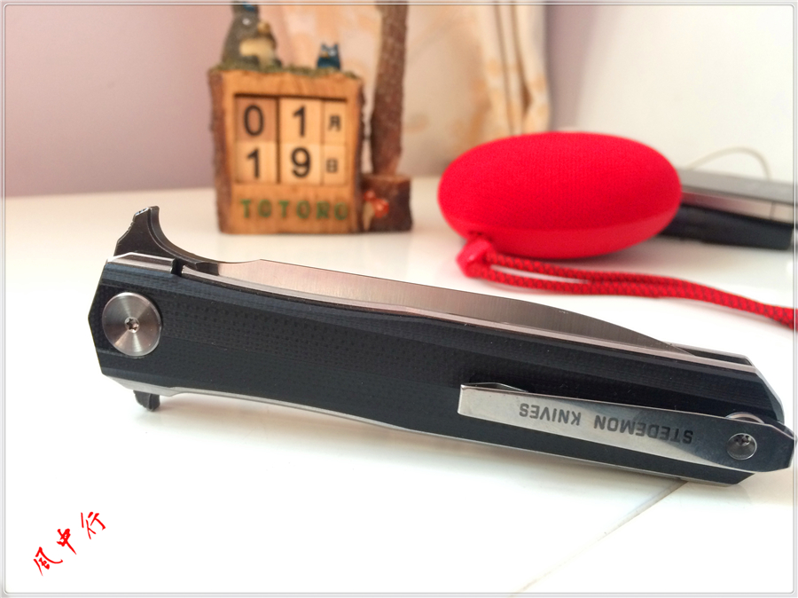 外形优雅的折叠小宝剑，STEDEMON时代C05双刃*刀折**试玩