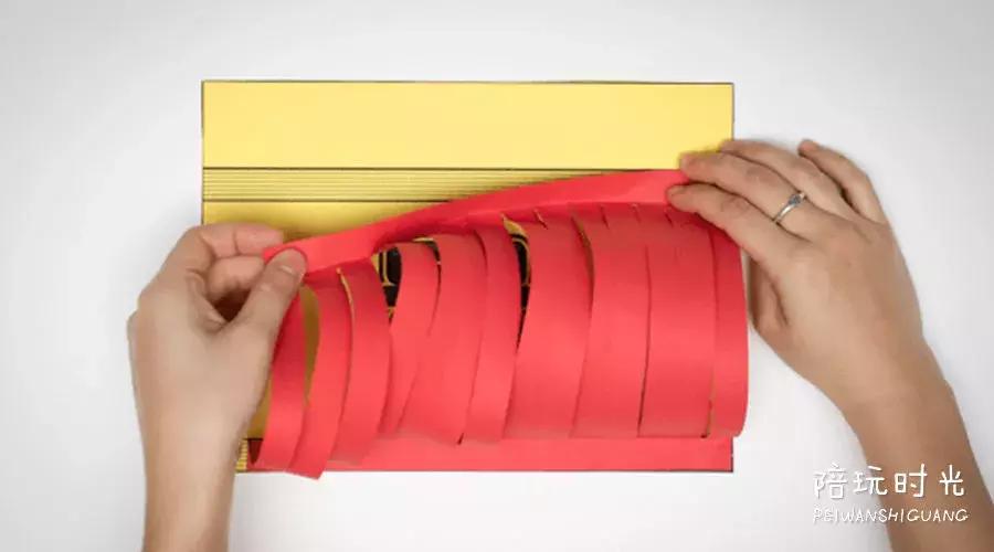 鱼仔灯笼手工,红包鱼灯笼儿童手工