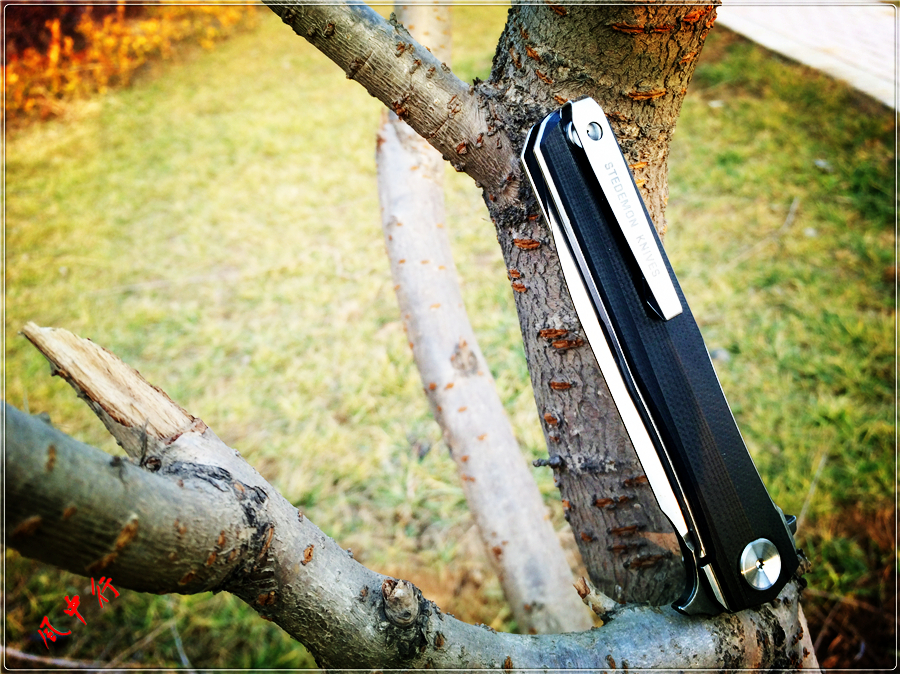 外形优雅的折叠小宝剑，STEDEMON时代C05双刃*刀折**试玩