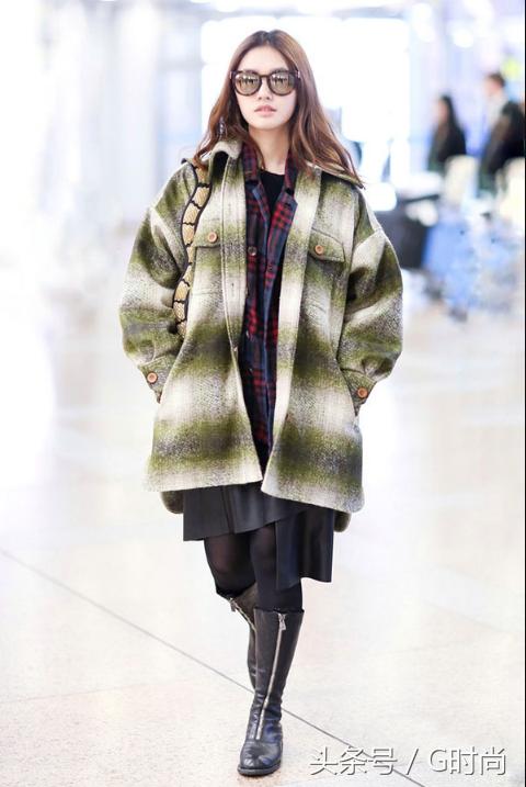 一件有设计感的大衣,格子大衣真的永不过时
