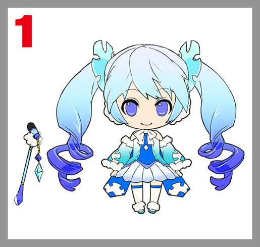雪初音snowmiku2021活动报告,下雪天和雪人更配