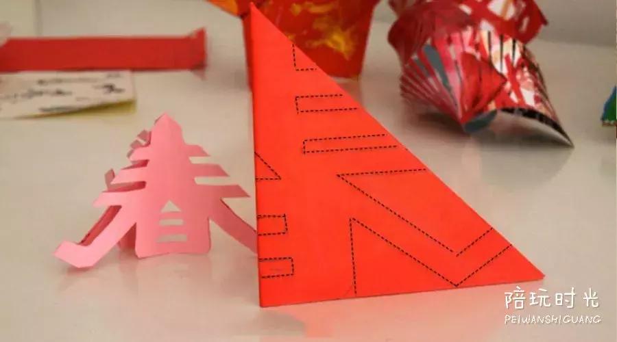 鱼仔灯笼手工,红包鱼灯笼儿童手工