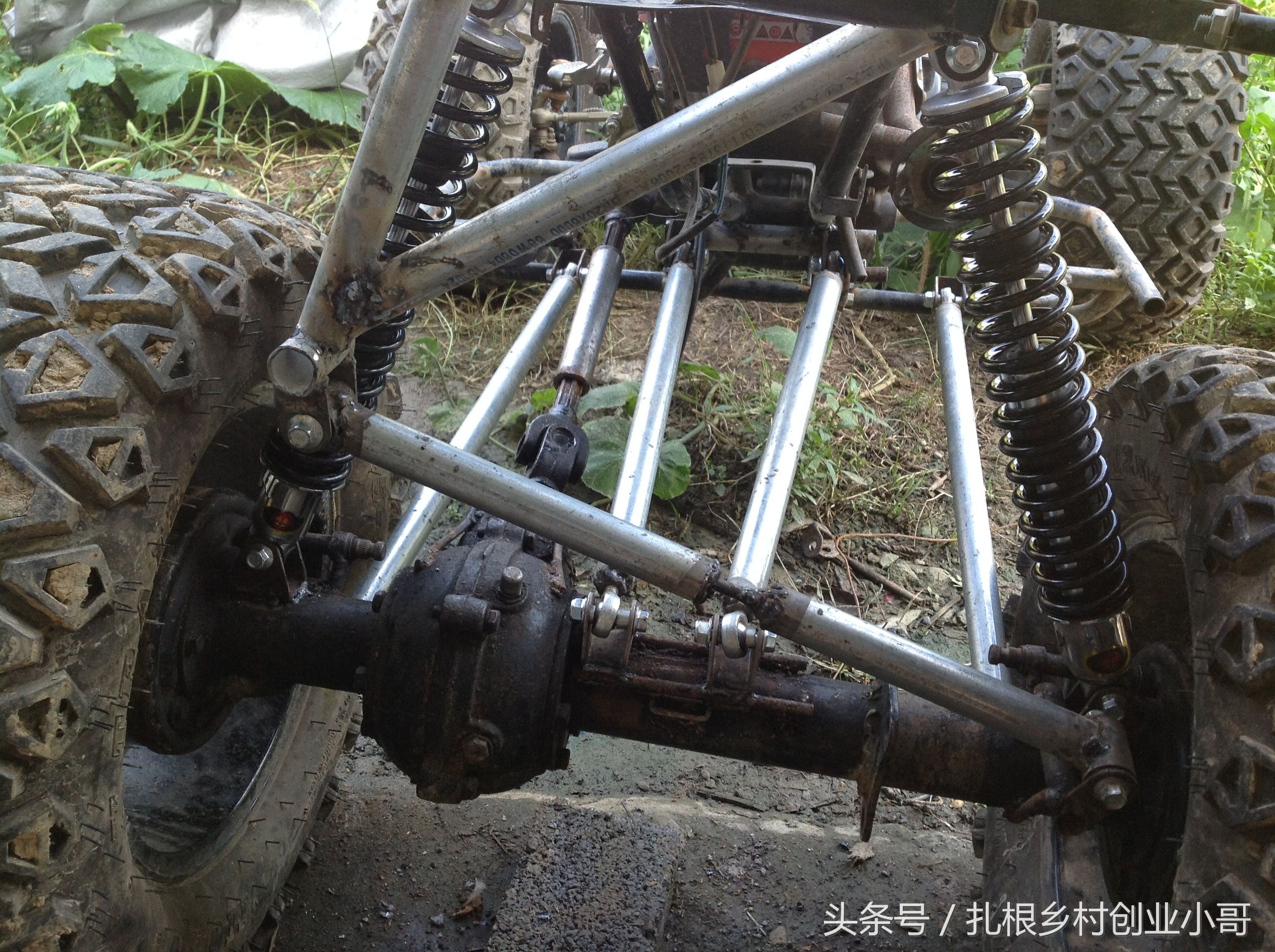 自改沙滩车教程,沙滩车改旋耕轮