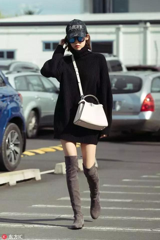 杨幂和热巴穿同款连衣裙,从杨幂赵丽颖到热巴肖战