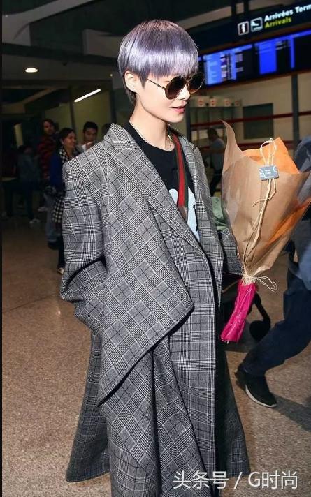 一件有设计感的大衣,格子大衣真的永不过时