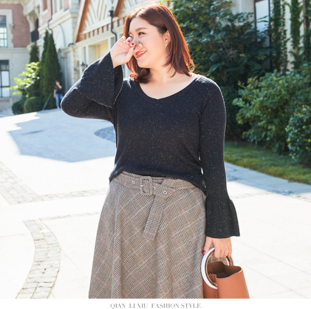 170斤胖女孩穿衣服,180斤胖mm选衣服关键词