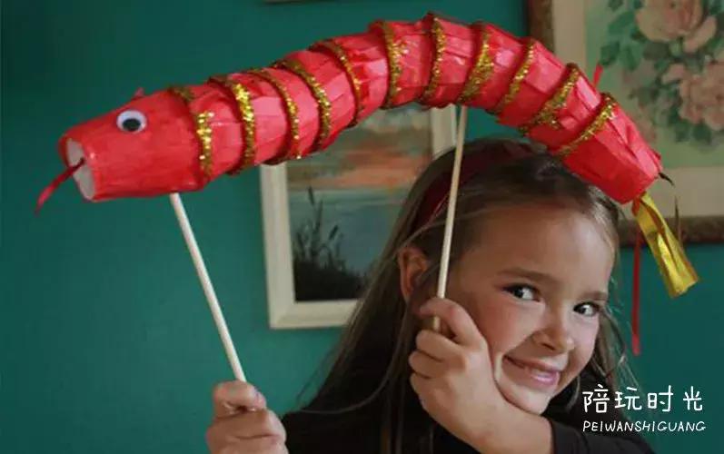鱼仔灯笼手工,红包鱼灯笼儿童手工