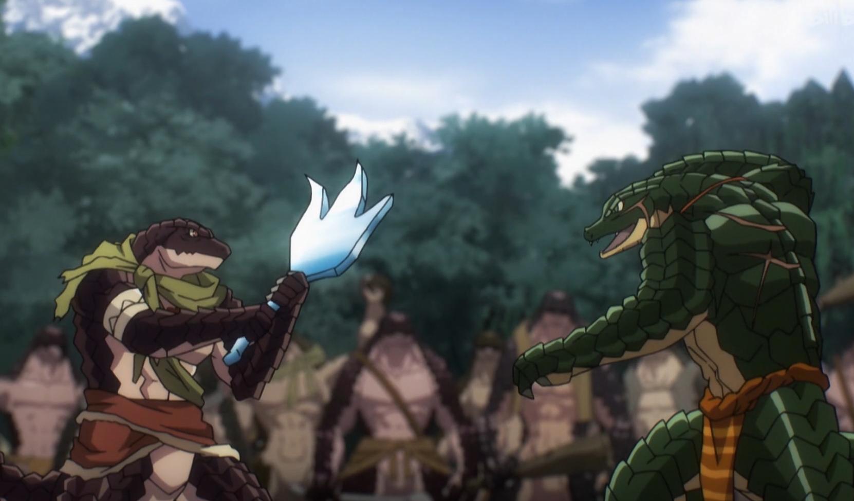 overlord蜥蜴人打科塞留斯,overlord吐槽