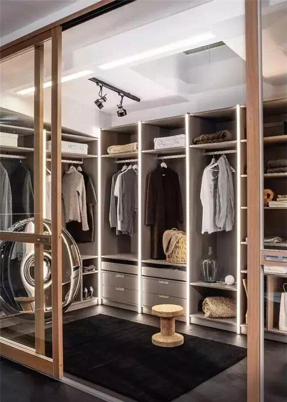 2018最实用的衣柜格局图片,2022年最合理的衣柜尺寸