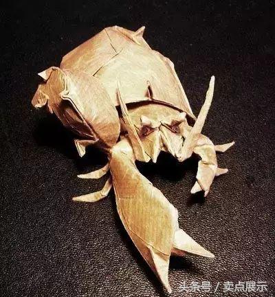 世界顶级折纸大神的折纸作品图片,中国折纸大神的折纸作品