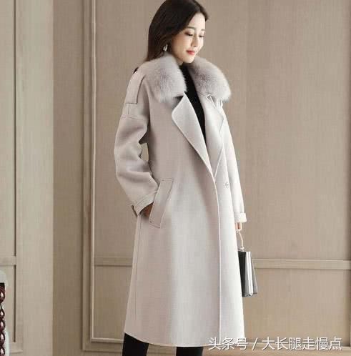 中老年女冬季毛呢大衣,显瘦的毛呢大衣