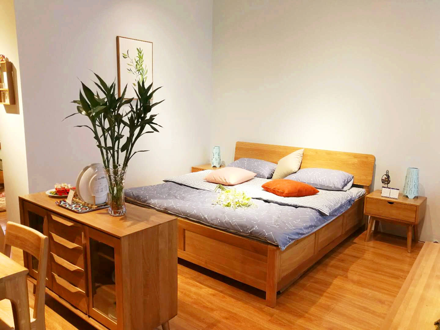 优森仕家具质量,优森仕白橡木家具