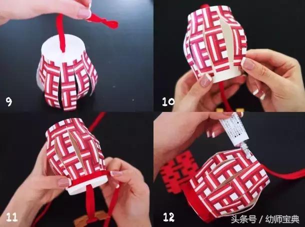 多款灯笼制作方法图解，快收藏吧！