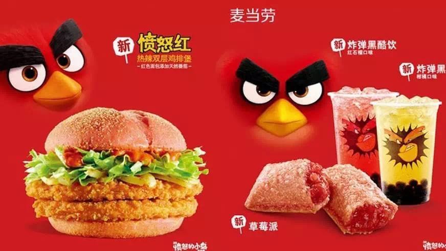 登顶游戏圈玩转电影圈后这只愤怒鸟又在食品圈火了