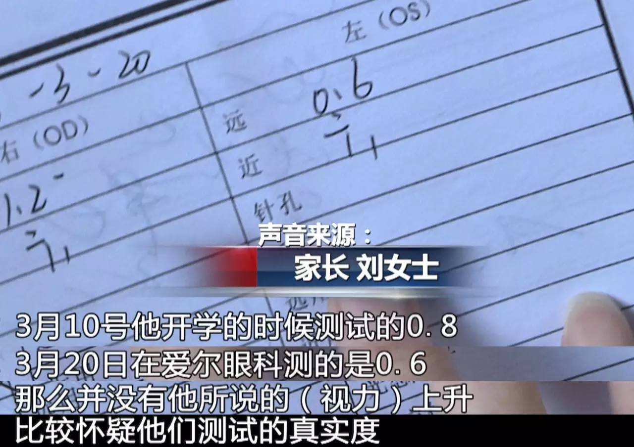 学校推荐的检查视力机构靠谱吗,学校视力检测指定机构
