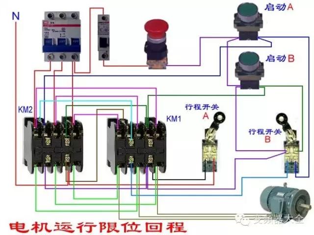 电动机控制器接线,电动机接线线路图视频
