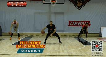 柯凡篮球训练,王猛柯凡杨毅加内特隔扣格里芬