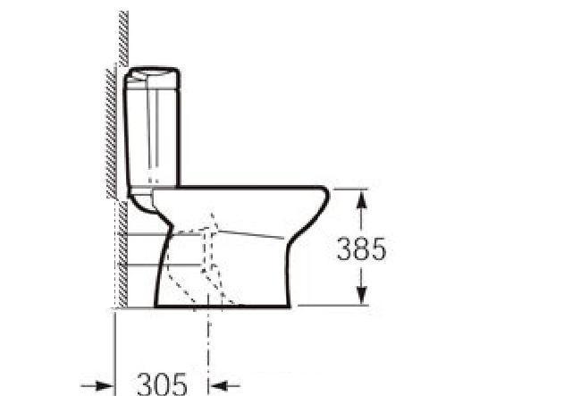 马桶最小坑距305mm和400mm哪种好,马桶的300坑距和400坑距怎么理解
