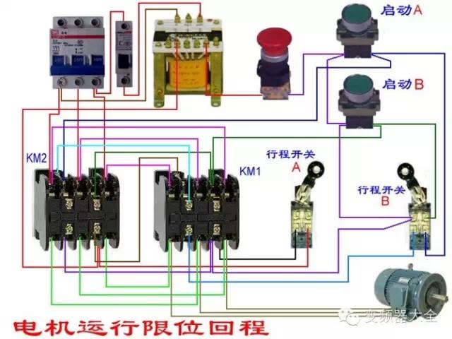 电动机控制器接线,电动机接线线路图视频