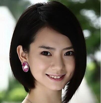 不对称沙宣短发发型教程,后推不对称沙宣短发