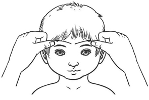 十宣穴的退热按摩法,小孩快速退热的按摩法