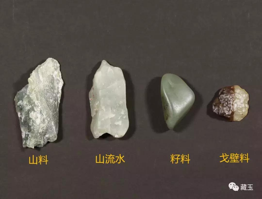 这几种颜色的玉你都认识吗,和田玉各种类型
