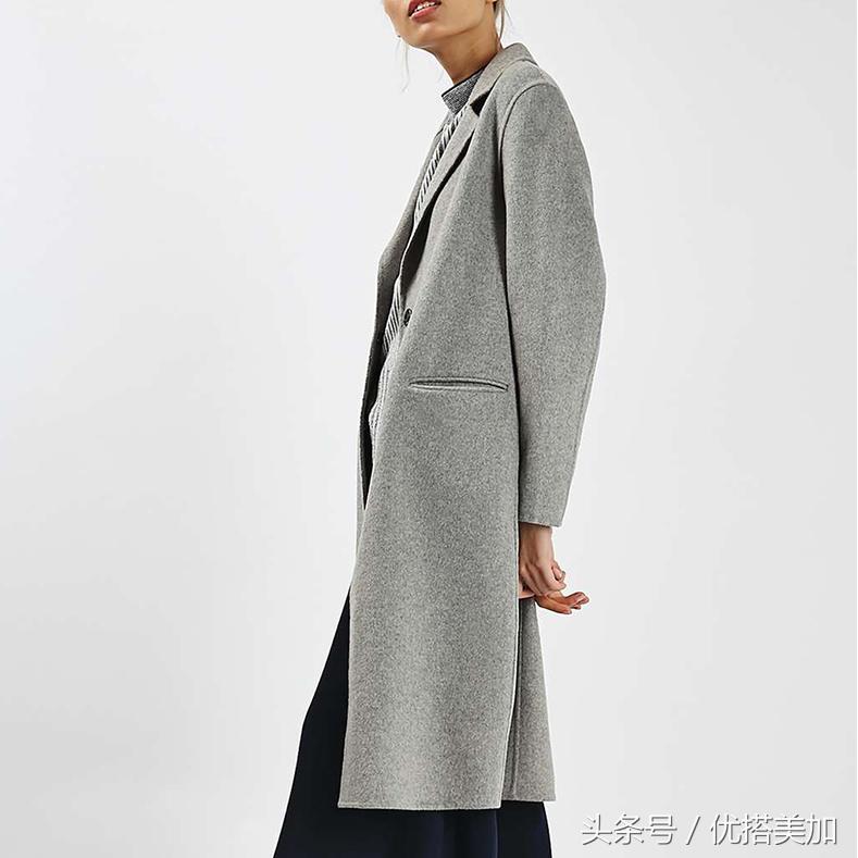 冬天下雪时尚羊绒大衣穿搭图片,谁说冬天不好穿搭的