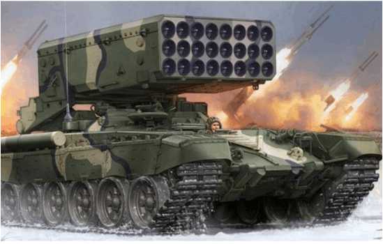 俄罗斯为T14加装新底盘，新款喷火坦克威力惊人，暂不出口