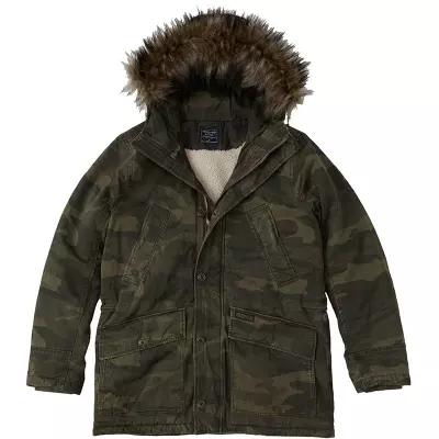 抗冻不臃肿，派克大衣有一套