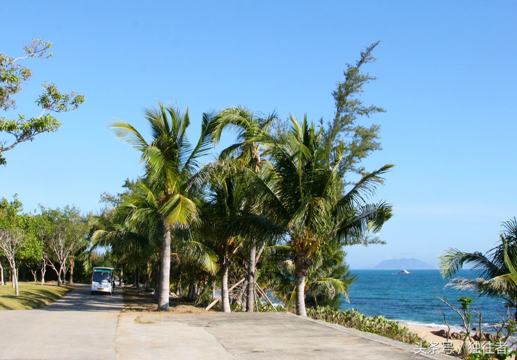 三亚情人湾一个浪漫又静谧的海湾