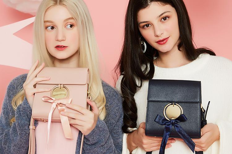 适合女生的蝴蝶结包,小而精致蝴蝶结