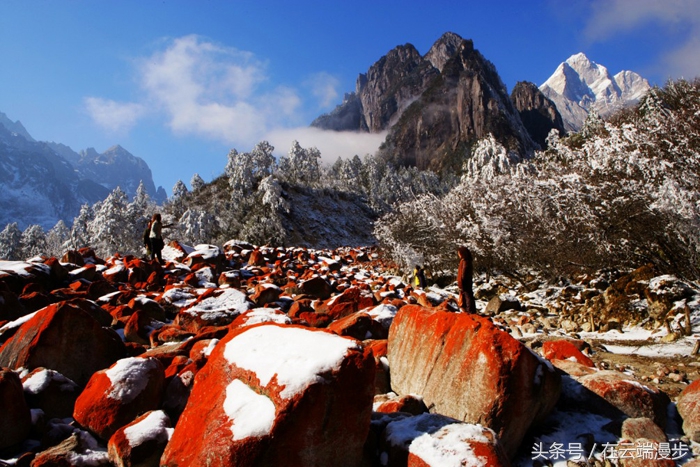 海螺沟燕子沟旅游记,燕子沟看贡嘎雪山的地方
