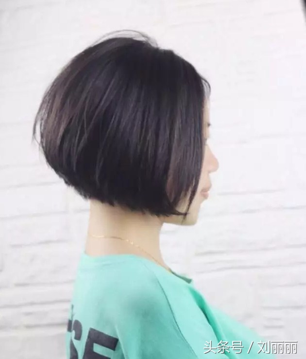 沙宣立体内扣短发型,好看的沙宣短发型