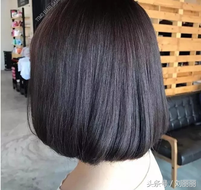 沙宣立体内扣短发型,好看的沙宣短发型