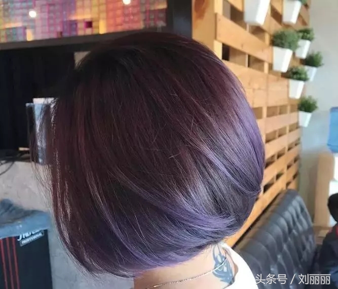 沙宣立体内扣短发型,好看的沙宣短发型