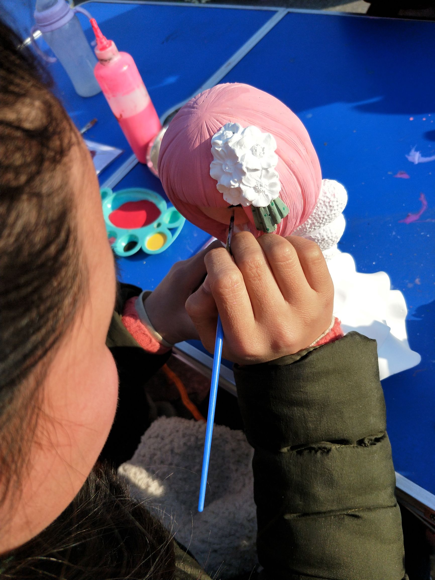 diy好玩石膏娃娃图片,石膏娃娃diy上色搞笑