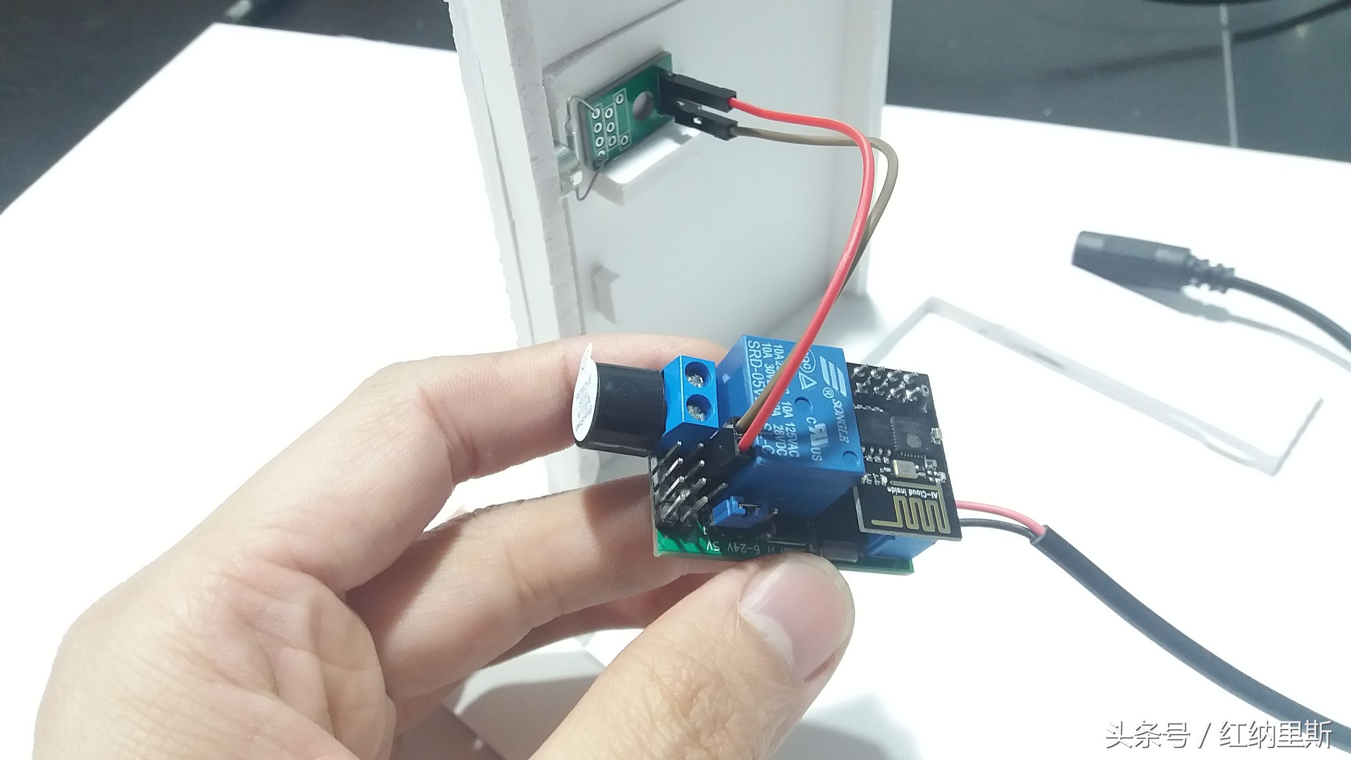 diy远程防盗感应报警器,济南物联网门磁报警器